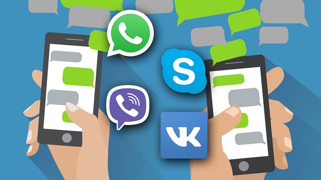 Telegram, Viber, WhatsApp, Signal     